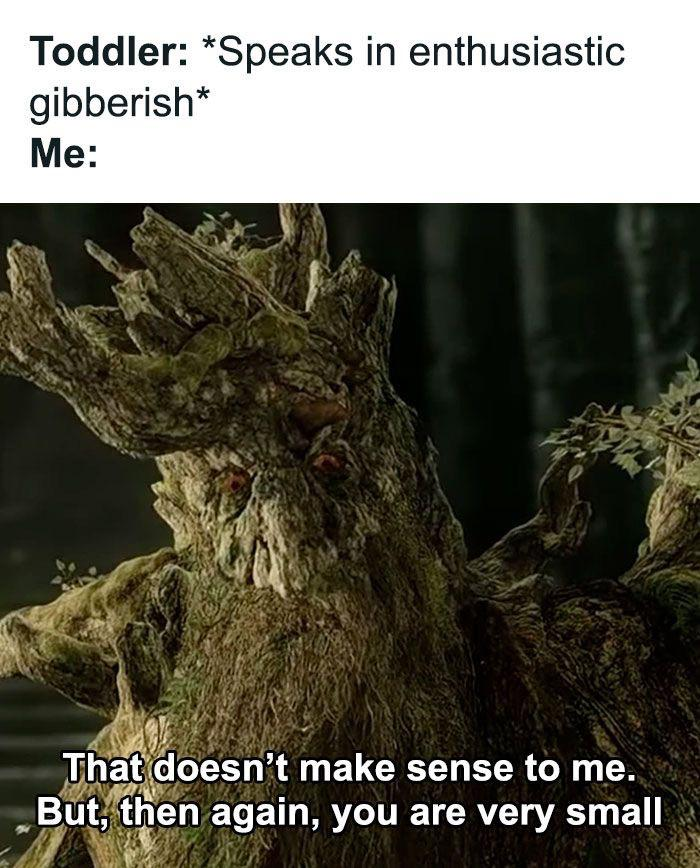 Little hobbits speak so fast