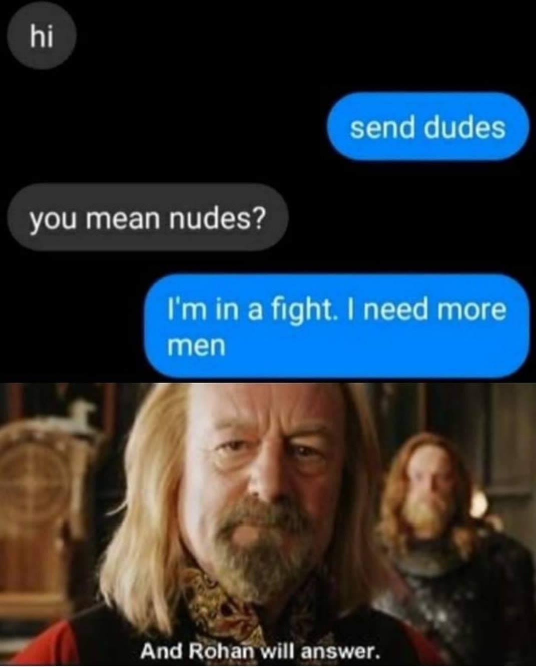 Send dudes