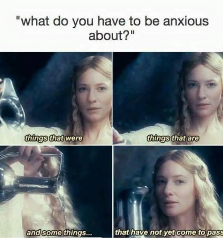 Anxious thoughts