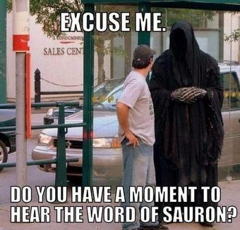 Sauron’s Missionaries