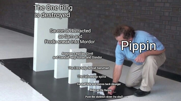 Somehow Pippin made it all work