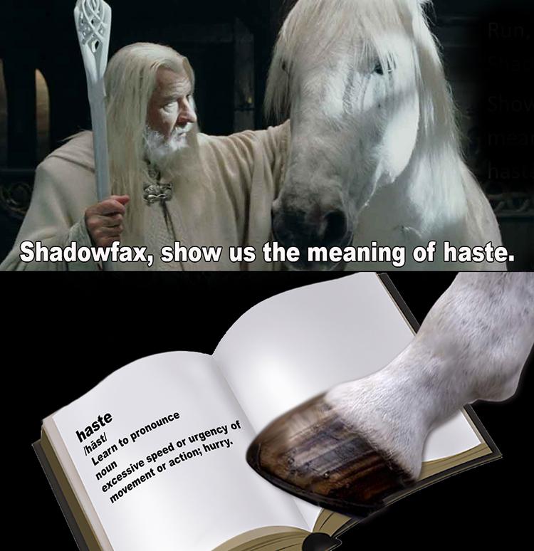 Shadowfax the Logophile