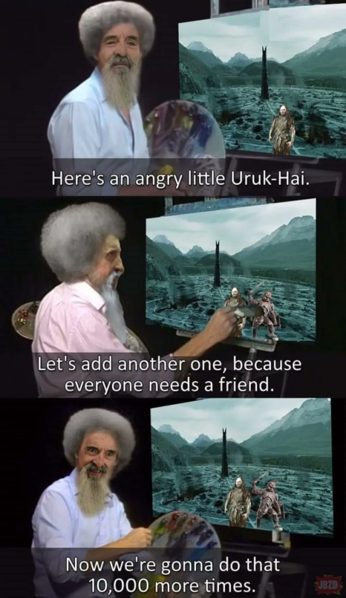 Saruman Bob Ross