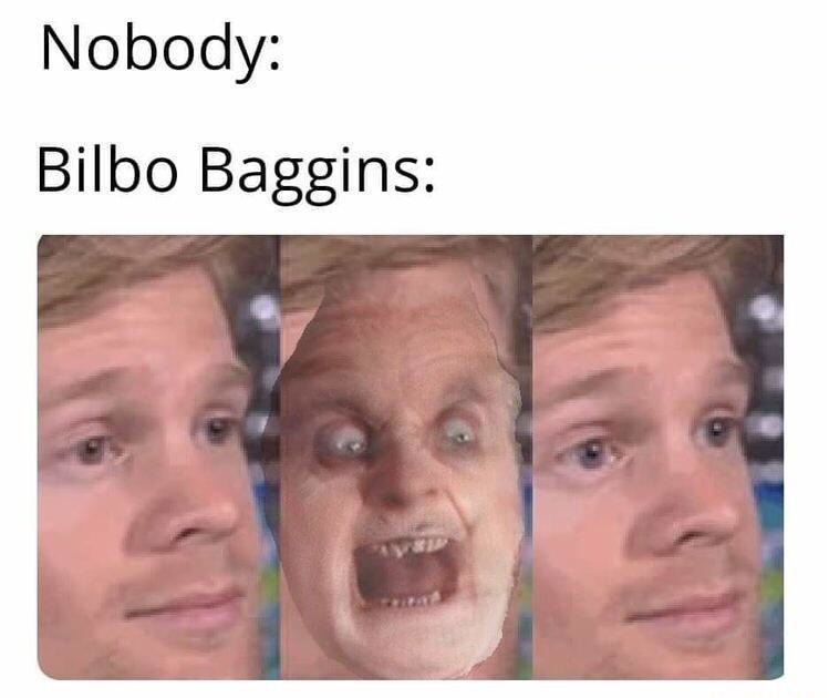 Classic Bilbo jumpscare